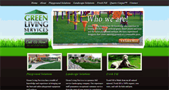 Desktop Screenshot of greenlivingservices.com